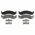 Rm Brakes Professional Grade Disc Brake Pad - Semi-Metallic R53-PGD655M